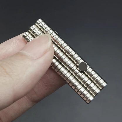 10-1000Pcs 4x2mm Small Neodymium Magnet 4mm X 2mm NdFeB Round Super Powerful Strong Permanent Magnetic Disc for Fridge 4x2mm