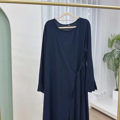 Moroccan Party Eid Ramadan Mubarak Abaya Muslim Maxi Dress Dubai Modest Kaftan Femme Turkey Islam Gown Jalabiya Vestidos Casual