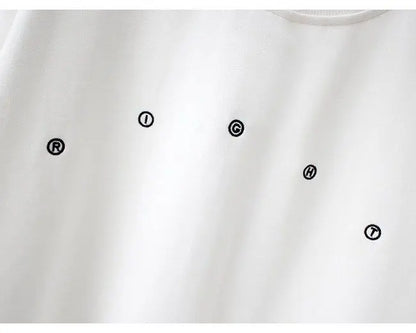 Y2k Sweatshirt For Women Short Embroidery Spring Autumn New Loose Korean Fashion Long Sleeve Drawstring Pullover Top Woman