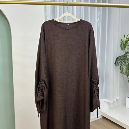Moroccan Party Eid Ramadan Mubarak Abaya Muslim Maxi Dress Dubai Modest Kaftan Femme Turkey Islam Gown Jalabiya Vestidos Casual
