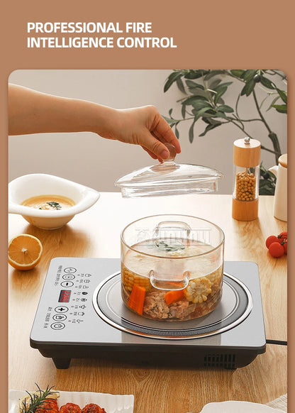 2200W Commercial Induction Cooker Household Multi-Functional Energy Saving Induction Cooker