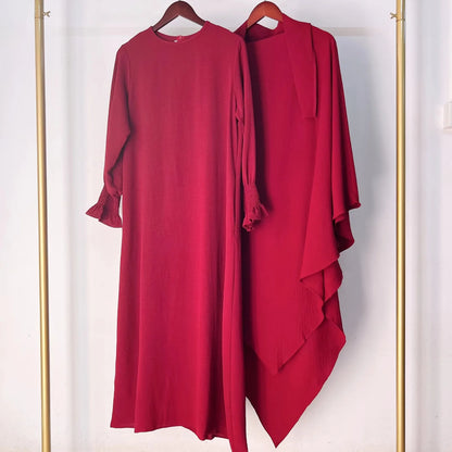 Modest Abaya for Women Dresses Muslim Jalabiya Eid Ramadan Morocco Saudi Long Robe Dubai Abayas Kaftan Islam Arabic Vestidos