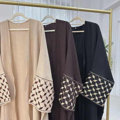 Eid Muslim Abaya for Women Modest Dresses Jalabiya Embroidery Saudi Arab Long Robe Ramadan Morocco Kaftan Dubai Abayas Vestidos