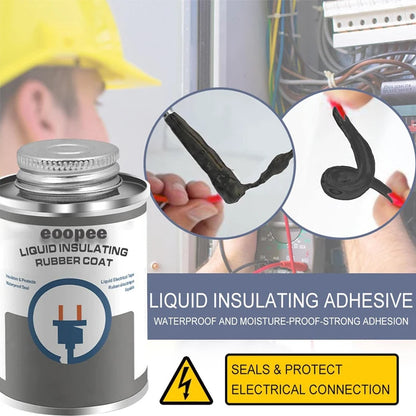 Waterproof Liquid Insulation Electrical Tape Insulating Repair Rubber Electrical Wire Cable Paste Coat Glue with Tester Pen Tool
