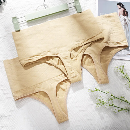 Sexy Women Thong Shaper High Waist Tummy Control Panties Slimming Underwear Waist Trainer Shaping Briefs Butt Lifter Body Shaper