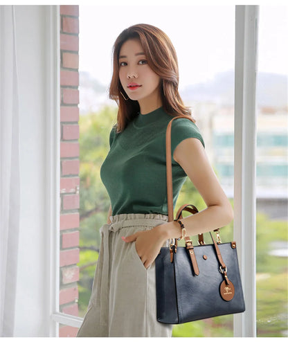 High Quality womens Luxury Handbags 3 Layers High capacity Women bags  Famous designer Crossbody Bag Shoulder Bag for Women Tote