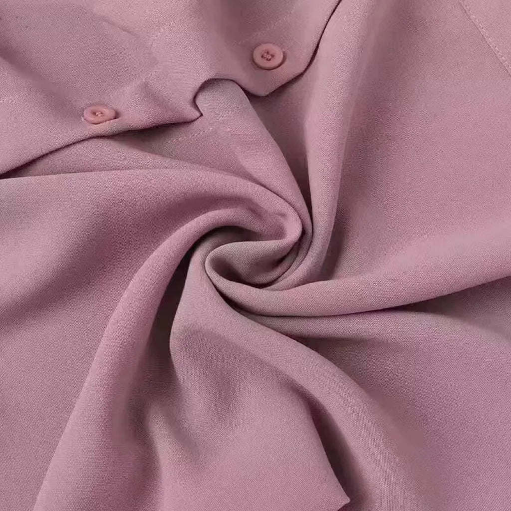2024 Vintage Long Dress for Women Muslim Abaya Hajib Long Sleeve O-Neck Shirt Dress Females Casual Maxi Dress Arabic Modest Robe
