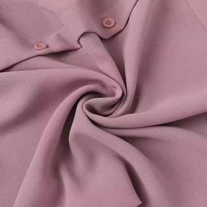 2024 Vintage Long Dress for Women Muslim Abaya Hajib Long Sleeve O-Neck Shirt Dress Females Casual Maxi Dress Arabic Modest Robe