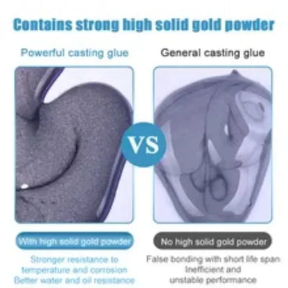 100g AB Strong Metal Repair Glue Strength Iron Plastic Repair Casting Adhesive Heat Resistance Glue Sealant  Magic Repair New