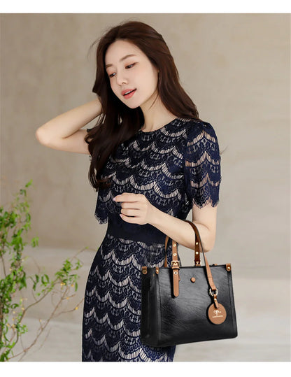High Quality womens Luxury Handbags 3 Layers High capacity Women bags  Famous designer Crossbody Bag Shoulder Bag for Women Tote