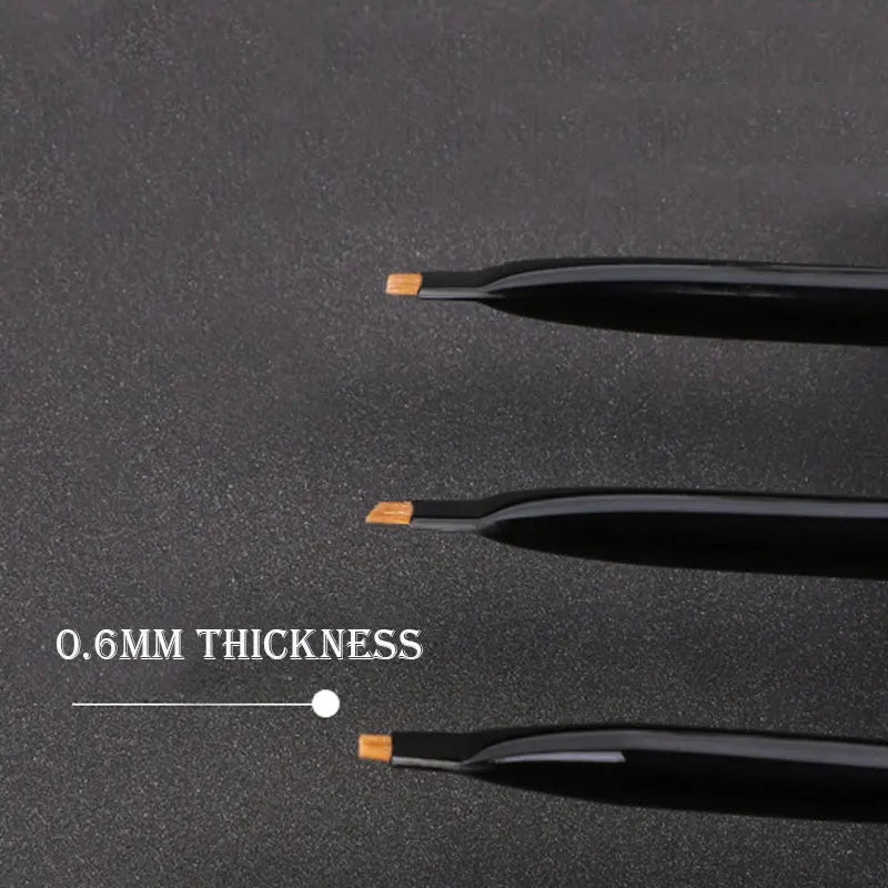 Brush Eyebrow Eyeliner Brush Professional Small Angled Eyebrow Brush Brow Contour Brush Fine Eyeliner Brush Makeup Tools