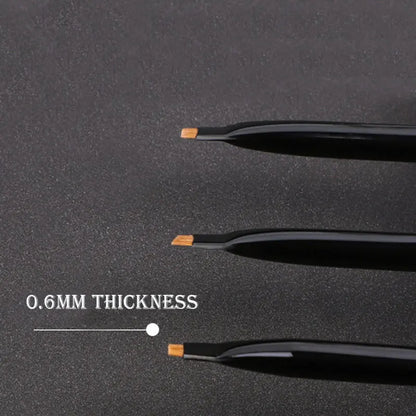 Brush Eyebrow Eyeliner Brush Professional Small Angled Eyebrow Brush Brow Contour Brush Fine Eyeliner Brush Makeup Tools