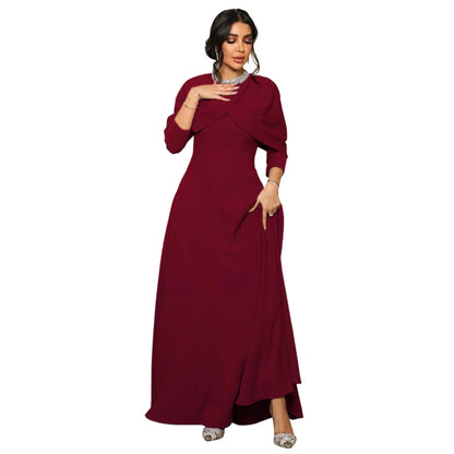 Eid Muslim Abaya for Women Party Dresses Jalabiya Dubai Abayas Kaftan Islam Modest Vestidos Ramadan Morocco Arab Long Robe