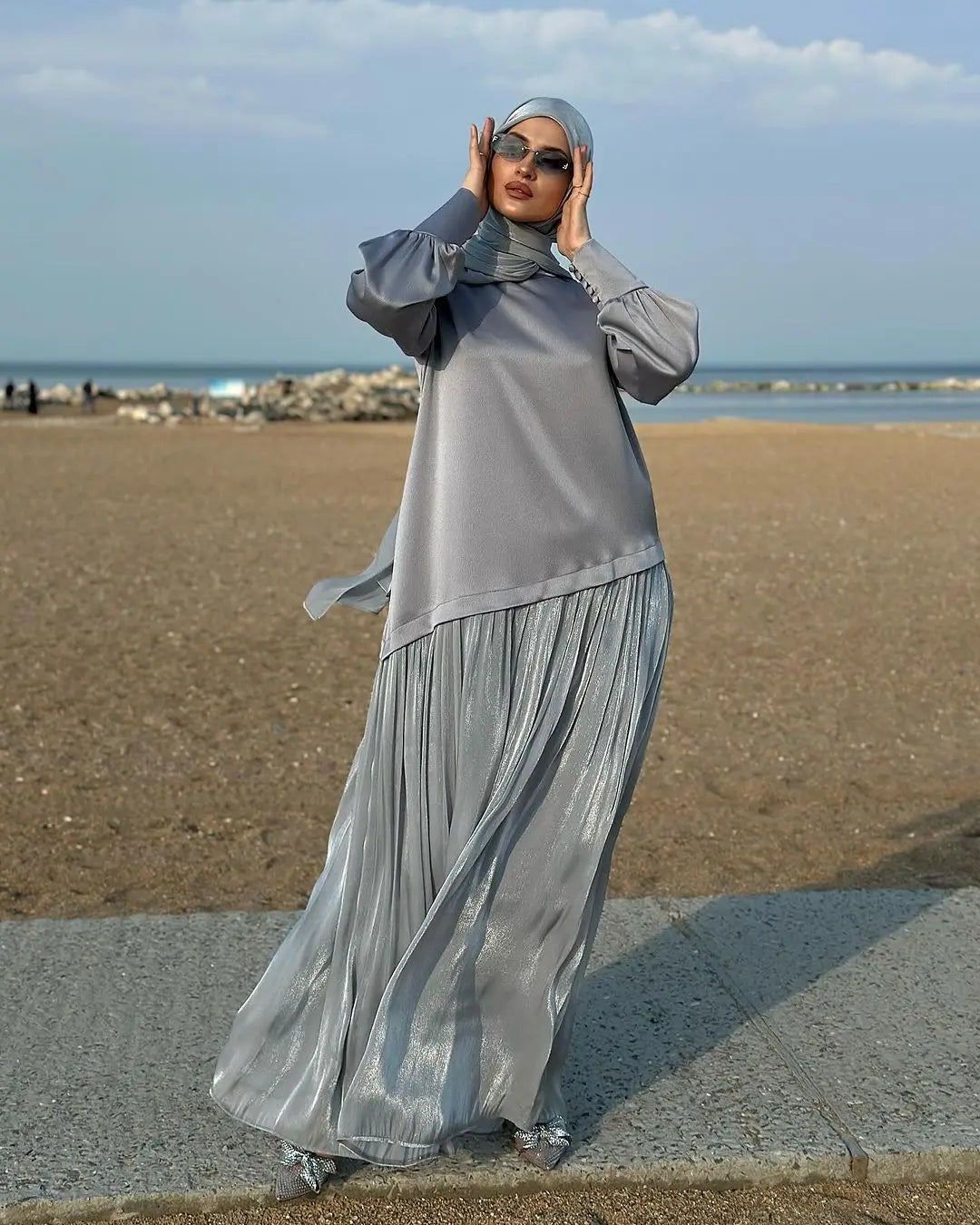 Ramadan Arab Long Robe Muslim Dress Abaya Women Dresses Morocco Dubai Abayas Kaftan Islam Eid Vestidos Saudi Modest Jalabiya