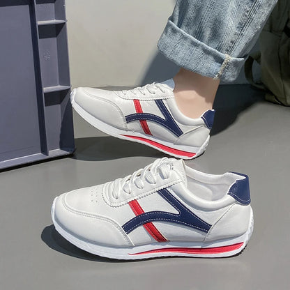 Women Sneakers Summer Casual Walking Shoes for Women Flat Lace Up High Quality Sneakers Fashion Wild Flat-bottomed Loafers