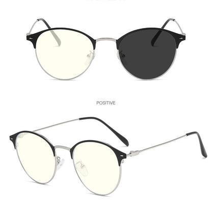 Photochromic Blue Light Blocking Glasses 2 In 1 Anti-ultraviolet Eyeglasses Anti Light Sunglasses For Men And Women