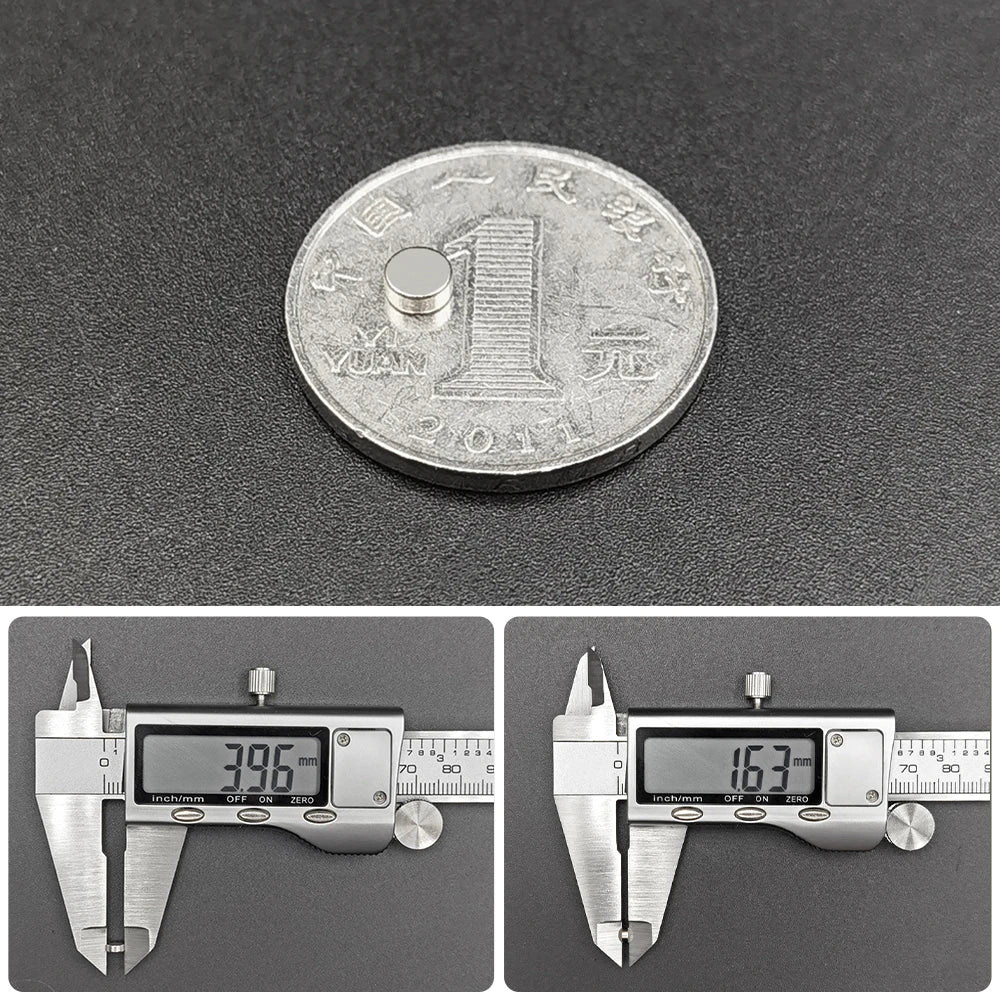 10-1000Pcs 4x2mm Small Neodymium Magnet 4mm X 2mm NdFeB Round Super Powerful Strong Permanent Magnetic Disc for Fridge 4x2mm