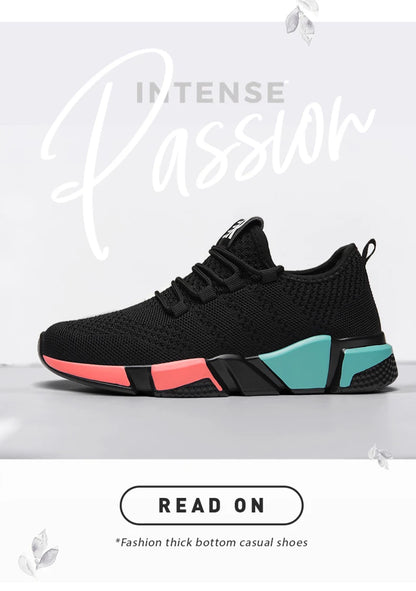 Women Shoes Fashion Casual Shoes for Women Breathable Walking Mesh Flat Shoes Woman Tenis Feminino Female Shoes Plus Size 42
