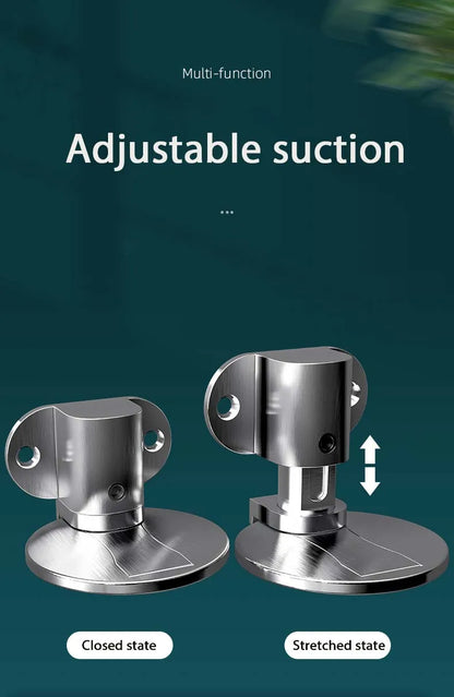 Punch-free Invisible Door Stop Strong Magnetic Household Bedroom  Touch  Stop Bathroom Floor Stop Anti-collision