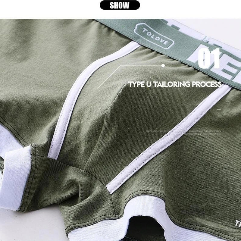 Men's Panties Boxer Shorts Men Underwear Cotton Male Underwear Boxers Sexy Boxershorts Underpants Man Calzoncillos para hombres
