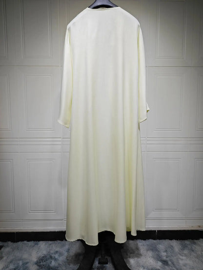 Eid Muslim Abaya for Women Cardigan Robe Jalabiya Arabic Ramadan Dresses Modest Morocco Dubai Abayas Kaftan Islam Vestidos