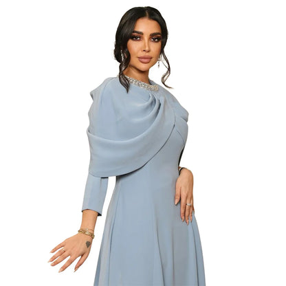Eid Muslim Abaya for Women Party Dresses Jalabiya Dubai Abayas Kaftan Islam Modest Vestidos Ramadan Morocco Arab Long Robe