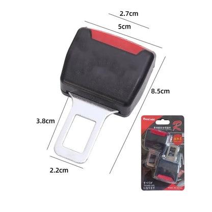 2 PCS Car Seat Belt Clip Extender Safety Seatbelt Lock Buckle Plug Thick Insert Socket Extender Safety Buckle