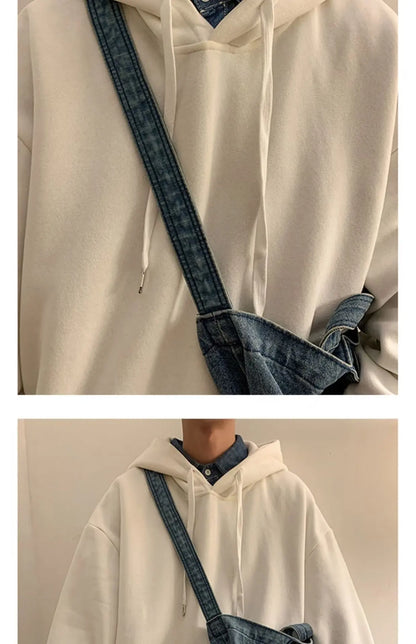 6 Colors Spring Autumn Solid Hoodie Men Harajuku Fashion Casual Oversized Hoodies Women Loose Hooded Sweatshirt Streetwear Y2k