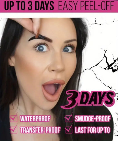 Long-lasting Eyebrow Gel Makeup Semi-permanent Waterproof ColorSweat-proof Film Forming Dye Eyebrow Cream Tint Cosmetics