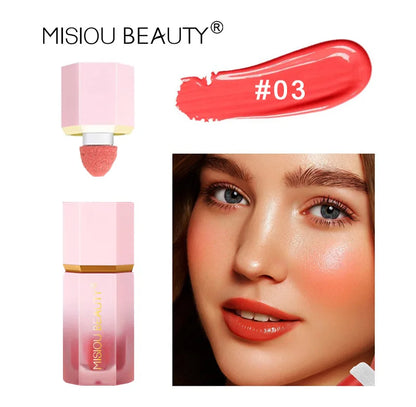 New Natural Long-lasting, Waterproof Contouring and Brightening Liquid Blush Stick Makeup for Women Daily Use All Skin Types