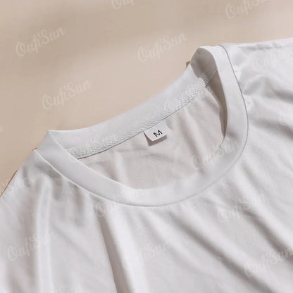 Retro America Route 66 3D Printed Men's T-shirts Vintage Loose Men Clothing Summer Round Neck Short Sleeve Unisex Tops Tees 4XL