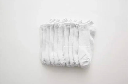 30Pairs/Lot Men's Business Polyester Cotton Socks Black Gray Casual Ankle Socks Antibacterial Soft Fabric Elastic Socks EU38-44