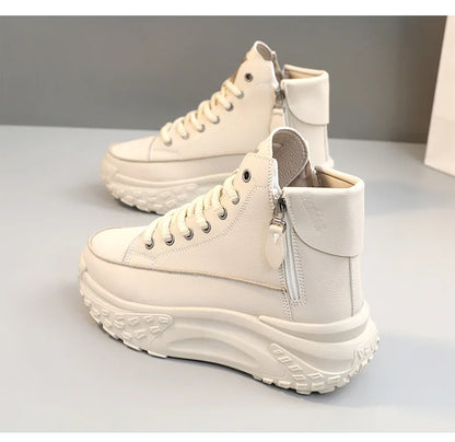 2024 New Women Sneakers Luxury Fashion High Top Women Boots Platform Casual Shoes Outdoor Running Shoes for Women Tenis De Mujer
