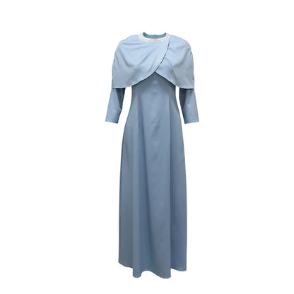 Eid Muslim Abaya for Women Party Dresses Jalabiya Dubai Abayas Kaftan Islam Modest Vestidos Ramadan Morocco Arab Long Robe