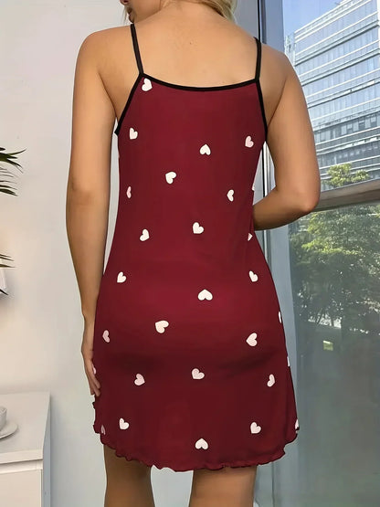 Sexy Sleepwear Women Summer Night Dress V-neck Sleeveless Pajamas Nighties Nightgown Nightdress Nightwear Home Pyjama Femme Pjs