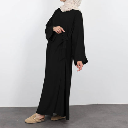 Moroccan Party Eid Ramadan Mubarak Abaya Muslim Maxi Dress Dubai Modest Kaftan Femme Turkey Islam Gown Jalabiya Vestidos Casual