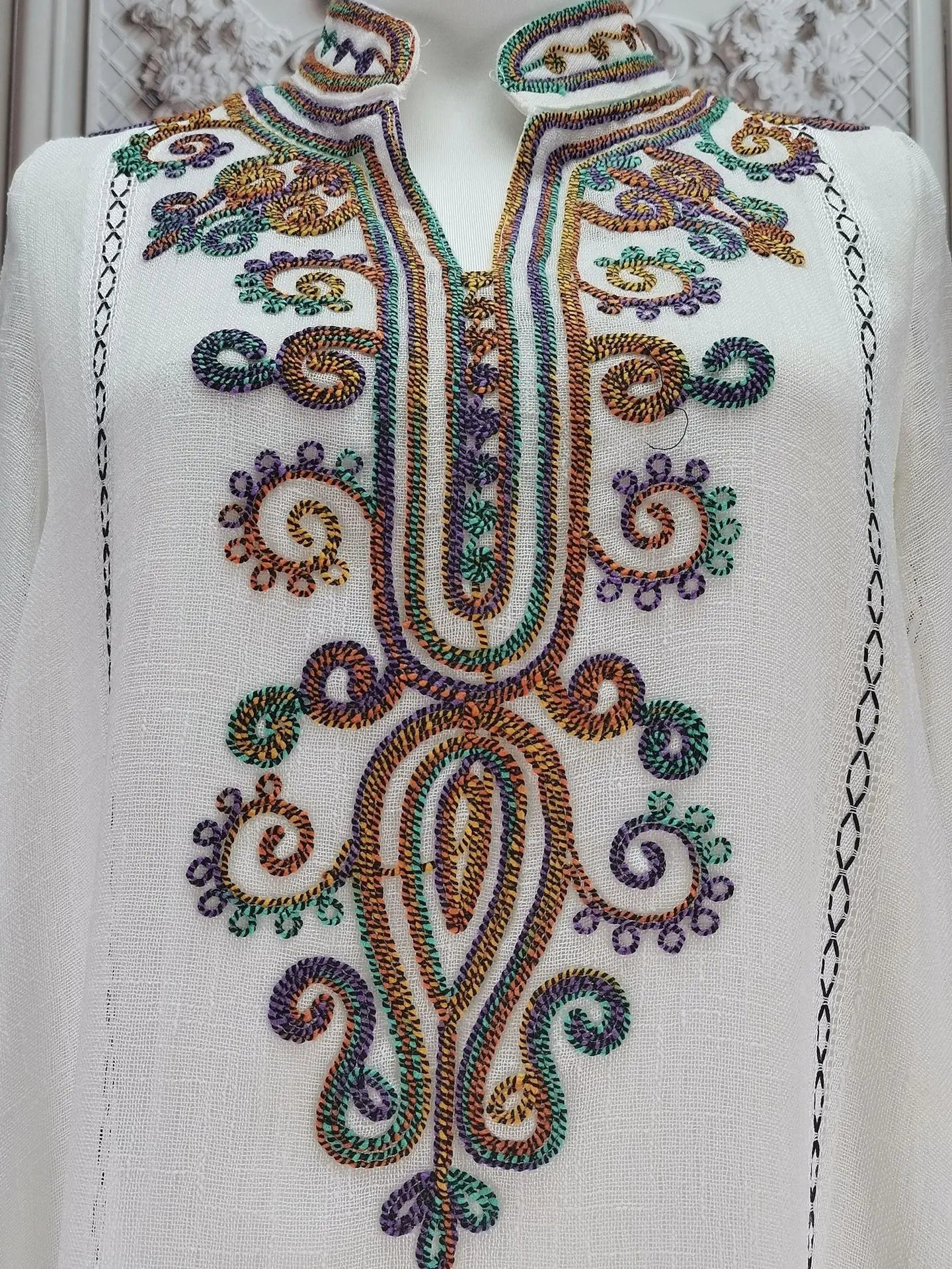 Muslim Abaya for Women Party Dresses Embroidery Long Robe Eid Ramadan Dubai Abayas Kaftan Arab Jalabiya Modest Vestidos Morocco