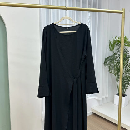 Moroccan Party Eid Ramadan Mubarak Abaya Muslim Maxi Dress Dubai Modest Kaftan Femme Turkey Islam Gown Jalabiya Vestidos Casual