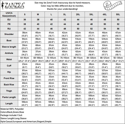 ZANZEA Retro Long Straight Pant Suit Women Solid 2PCS Pant Sets Fashion Long Shirt Tracksuit Casual Buttons Autumn 2023 Outfits