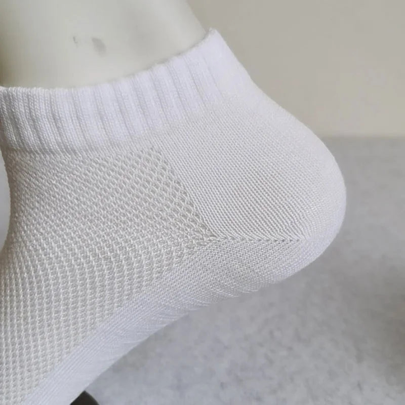 1 Pair Breathable Men's Socks Short Ankle Socks Men Solid Mesh High Quality Male Boat Socks HOT SALE 2023 Hot Men Socks Meias