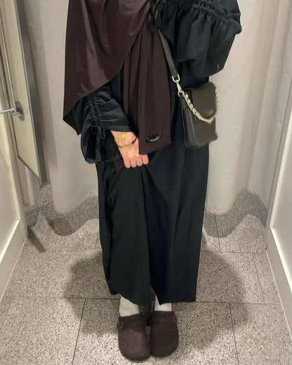 Moroccan Party Eid Ramadan Mubarak Abaya Muslim Maxi Dress Dubai Modest Kaftan Femme Turkey Islam Gown Jalabiya Vestidos Casual
