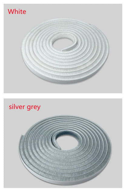 3Meters/5Meters Brush Strip Self Adhesive Door Window Sealing Strip Home Door Window Sound Insulation Wind-proof Strip Gasket