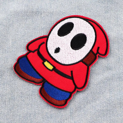Cute Ghost Patch On Clothes DIY Iron On Patches Stickers Embroidered Patches for Clothing Badges Halloween Accessories