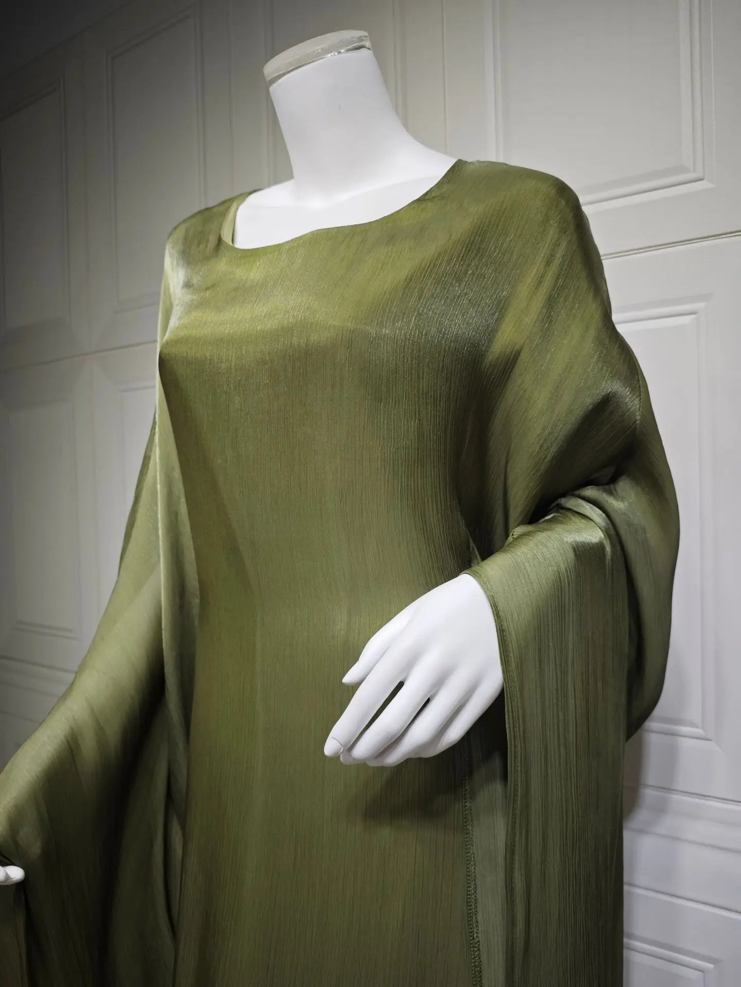 Modest Dress for Women Abaya Bat Sleeve Long Robe Ramadan Morocco Dubai Abayas Kaftan Islam Eid Muslim Vestidos Jalabiya Dresses