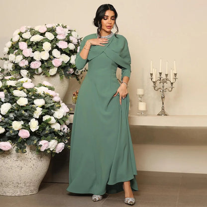 Eid Muslim Abaya for Women Party Dresses Jalabiya Dubai Abayas Kaftan Islam Modest Vestidos Ramadan Morocco Arab Long Robe