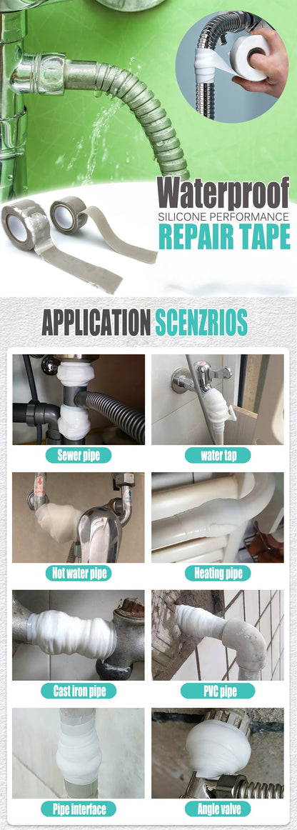 Super Strong Waterproof Stop Leaks Seal Repair Performance Silicone Adhesive Insulating Duct Tapes
