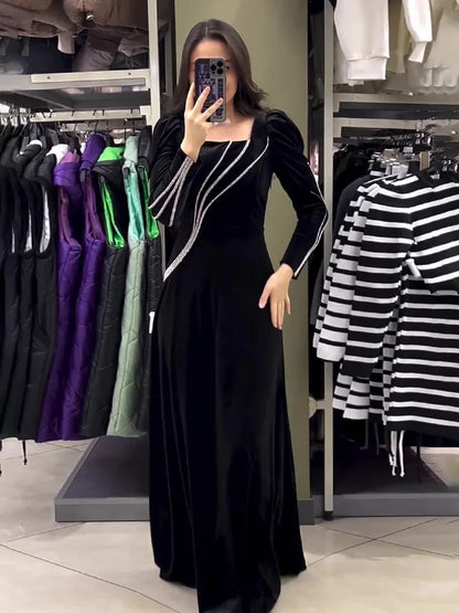 Eid Muslim Abaya for Women Party Dresses Jalabiya Ramadan Modest Morocco Dubai Abayas Kaftan Islam Vestidos Arab Long Robe