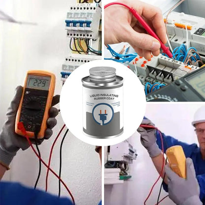 Waterproof Liquid Insulation Electrical Tape Insulating Repair Rubber Electrical Wire Cable Paste Coat Glue with Tester Pen Tool