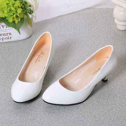 Women Pumps Nude Shallow Mouth Women Shoes Fashion Office Work Wedding Party Shoes Ladies Low Heel Shoes Shoes Soft Heels Women