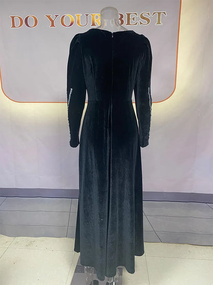 Eid Muslim Abaya for Women Party Dresses Jalabiya Ramadan Modest Morocco Dubai Abayas Kaftan Islam Vestidos Arab Long Robe